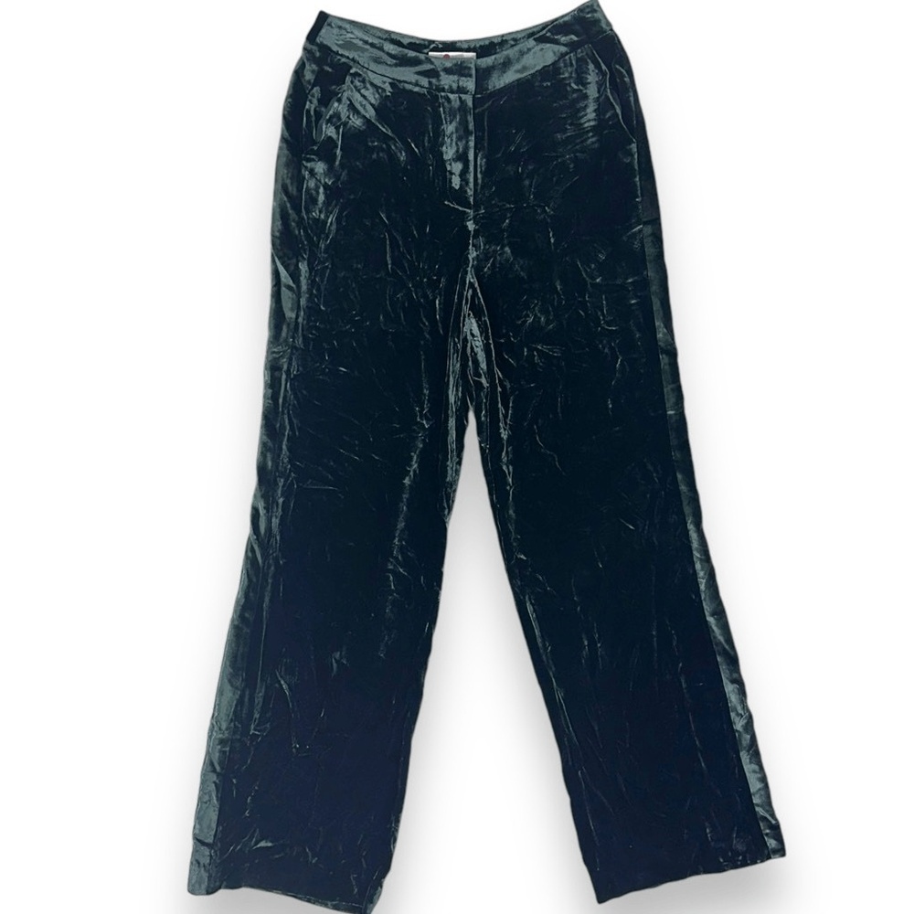 Boden Westbourne Velvet Trousers Dark Green Womens size 4